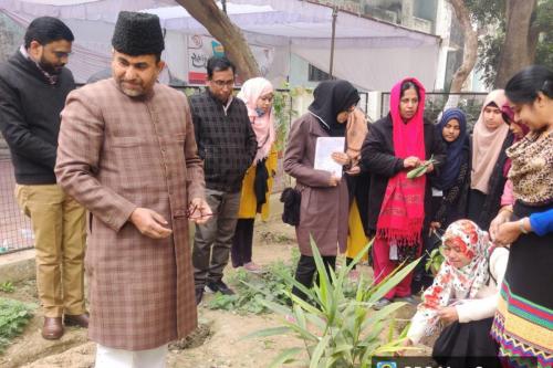 NSS and Department of Sociology organized herbal plantation 9-01-2023